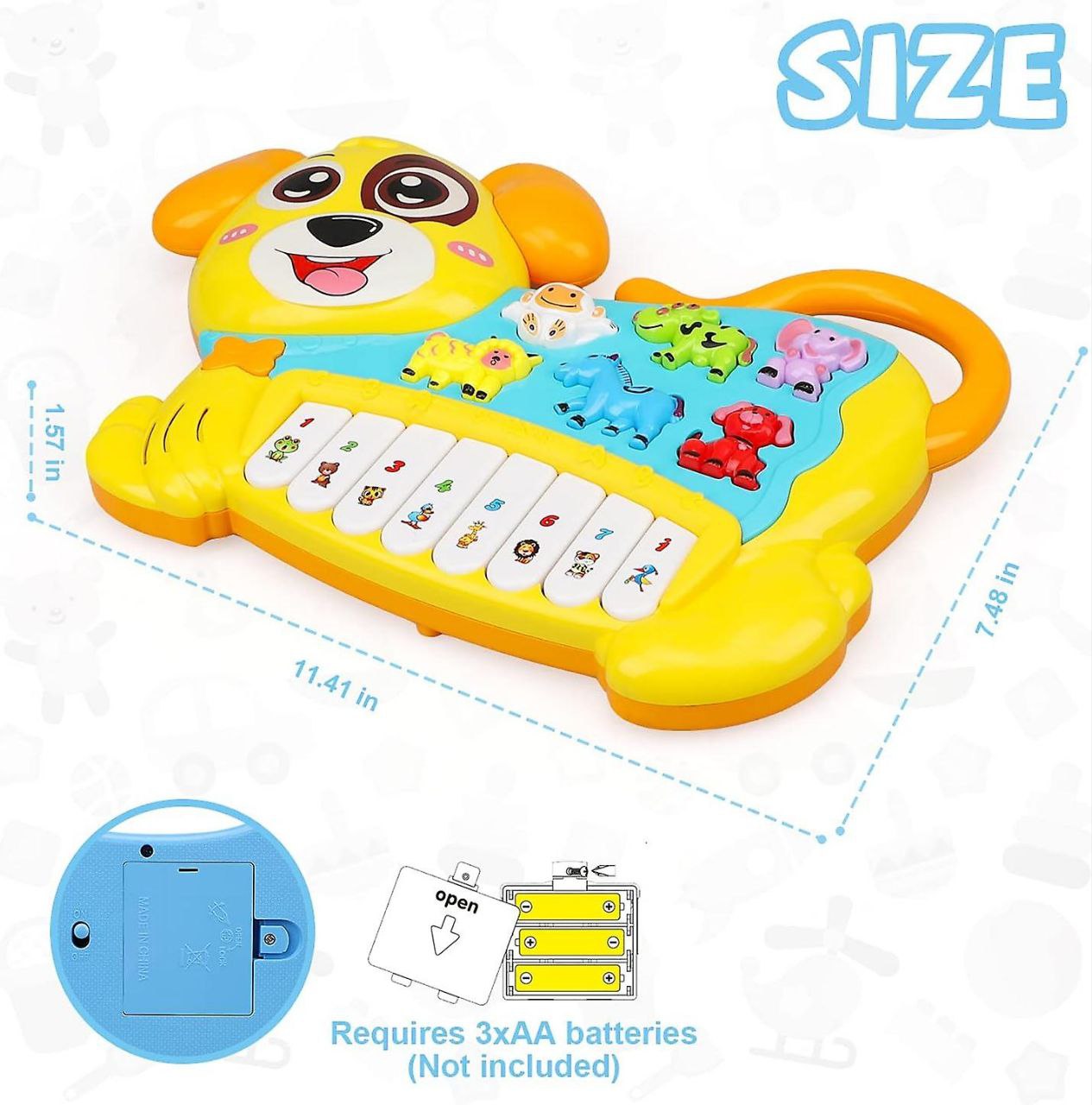 پیانو موزیکاال سگ