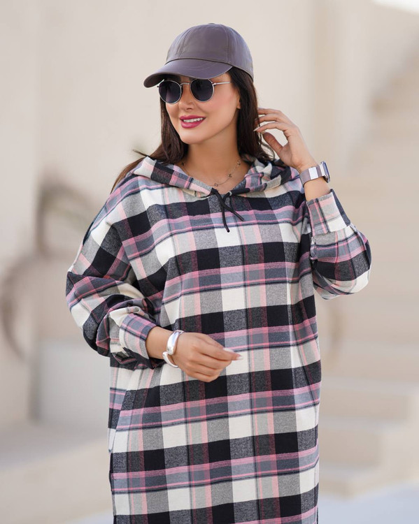 کفتان چارخونه پشمی