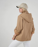 مانتو میله ای کلاه دار کد کالا ۷۹۰۰