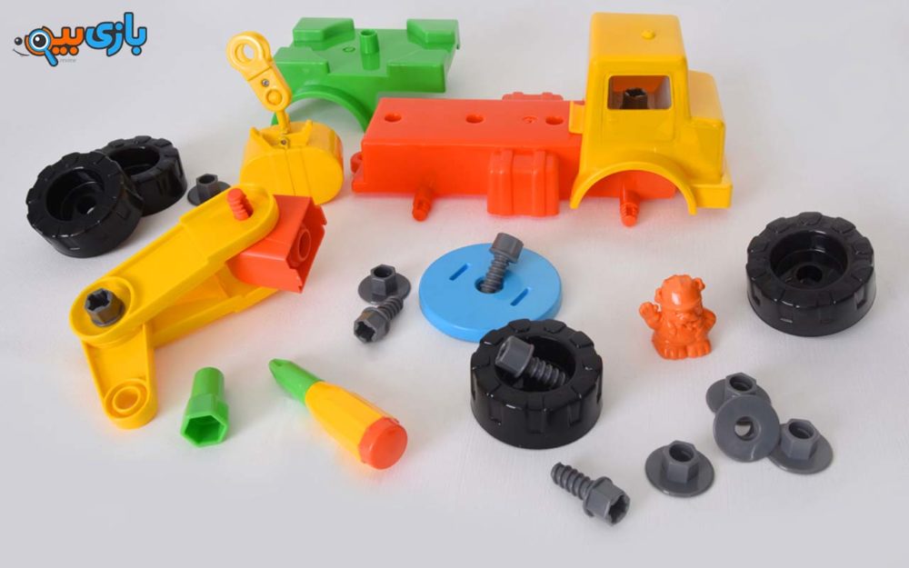 اسباب بازی جرثقیل ساز و باز نیکو تویز