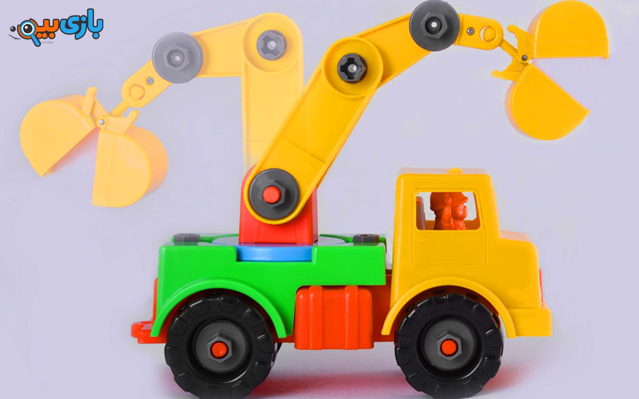 اسباب بازی جرثقیل ساز و باز نیکو تویز