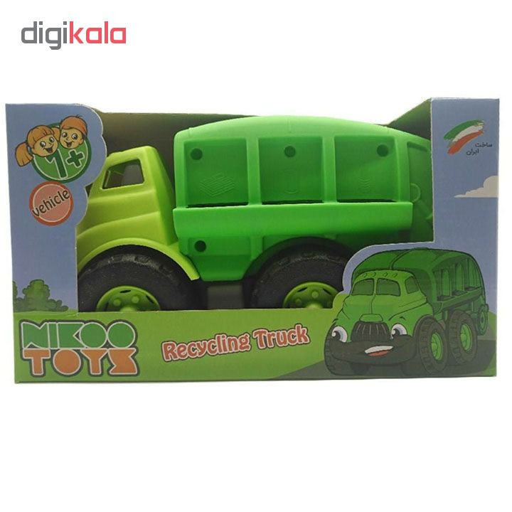 ماشین بازی نیکو تویز طرح بازیافت