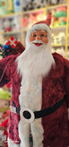 عروسک بابانوئل 1.3 متری؛ دکوری خاص برای کریسمس