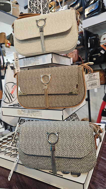 کیف دوشی طرح کنفی کربن کد کالا ۸۰۳۲