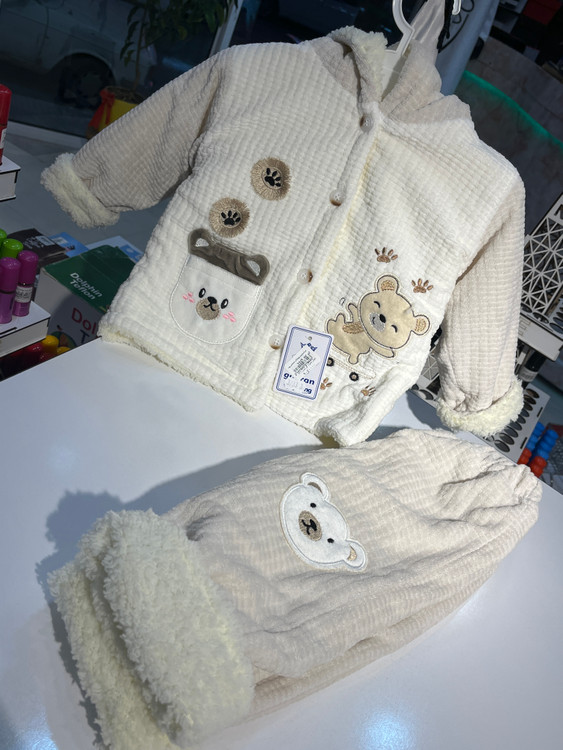 کاپشن شلوار مخمل کرکره ای