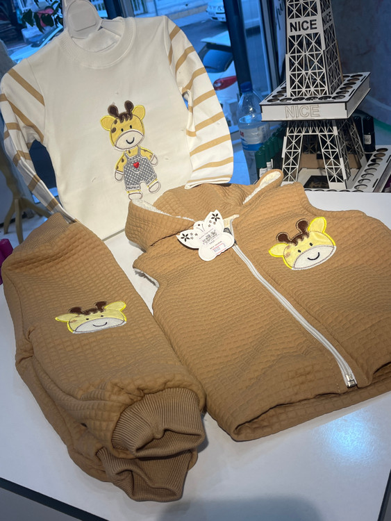 ست سه تیکه بیسکوییتی گل کد کالا ۷۸۵۰