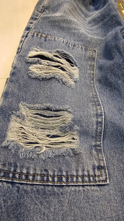 شلوار بگزاپ دار طرح دار کد کالا ۸۲۹۶