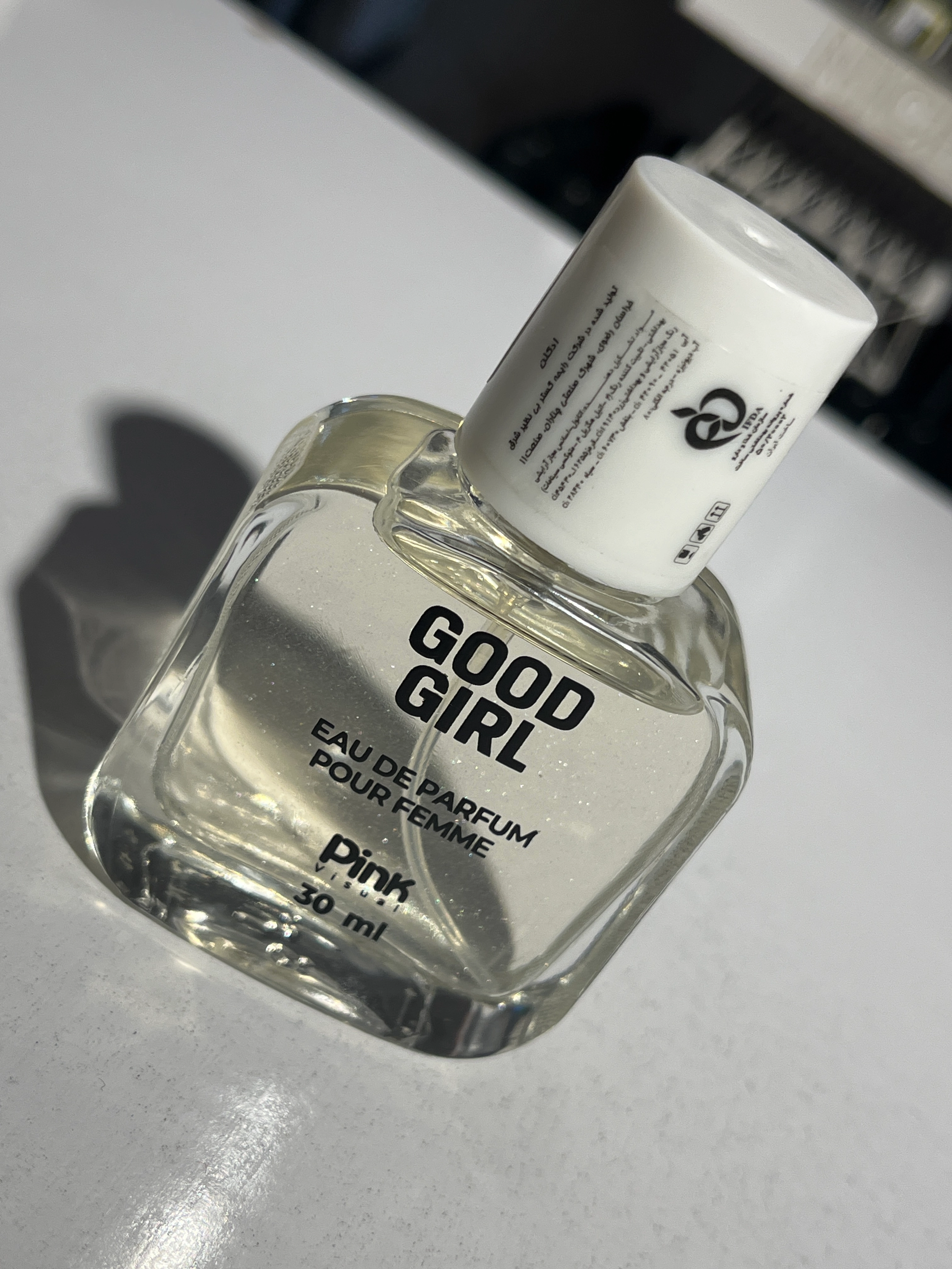 عطر جیبی زنانه پینک ویژوال مدل Good Girl حجم 30 میلی لیتر