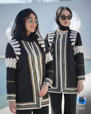 مانتو مازراتی لمه نواری ۱۵۹۶کد کالا ۸۴۱۵