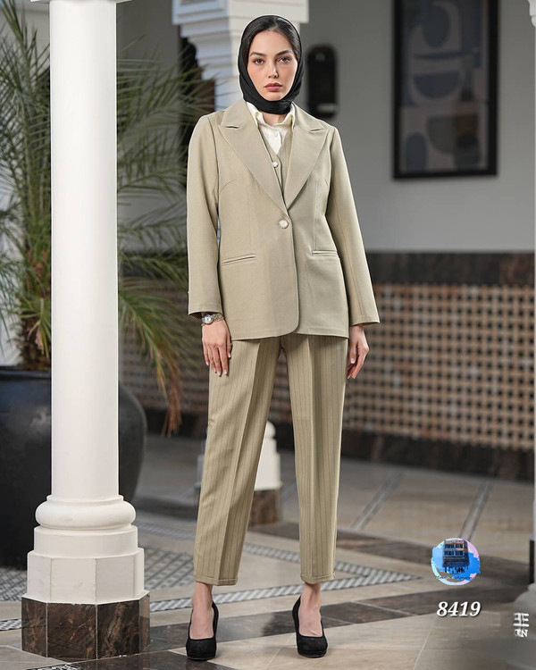 سه تیکه دیپلمات پاکتی ۱۶۰۱کد کالا ۸۴۱۹