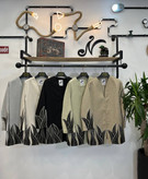 مانتو بیسکوییتی گلدوزی اتیشی ۱۶۱۷کد کالا ۸۴۳۱