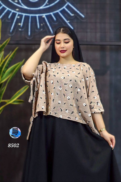 ست دو تیکه رویه و سارافون کد کالا ۸۵۰۲