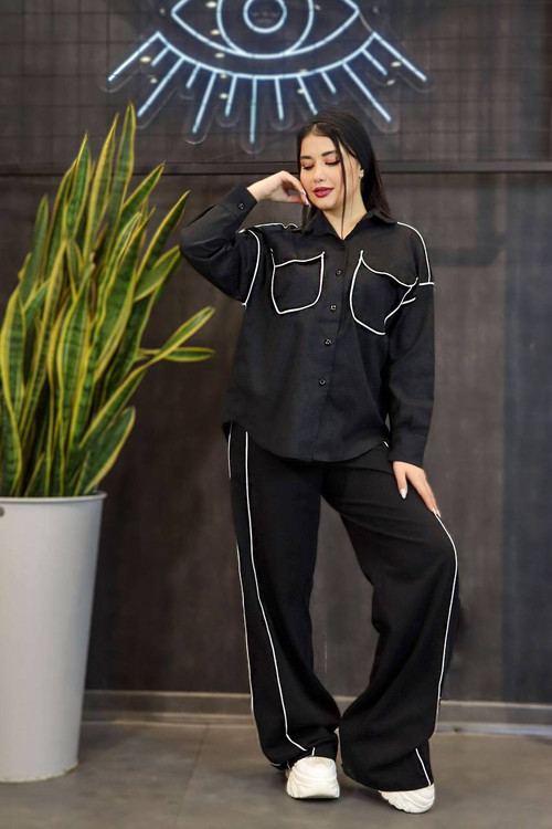 شومیز و شلوار مغزی دوزی کد کالا ۸۵۰۴