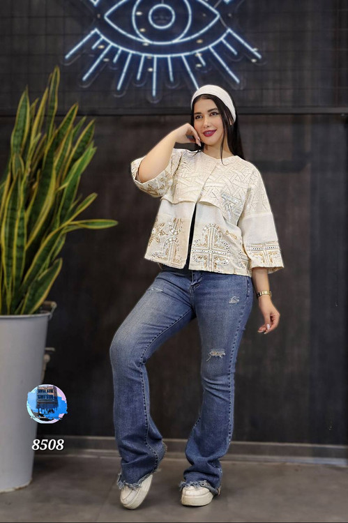 کت مجلسی هندی سوزن دوزی کد کالا ۸۵۰۸