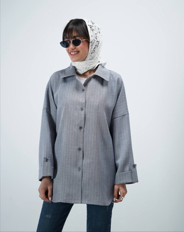 شومیز دیپلمات راه راه کد کالا ۸۵۱۲