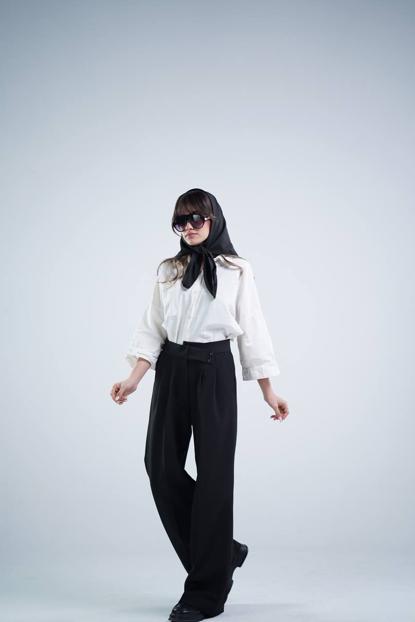 شلوار پارچه شاین دار برسین کد کالا ۸۵۱۷