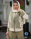 جلیقه و شلوار و شومیز کد کالا ۸۵۳۸