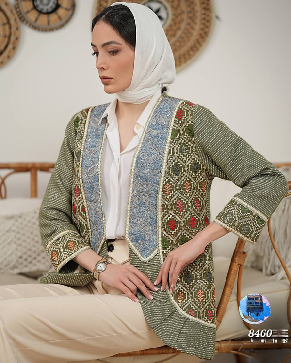 پولکی سجاد پلیسه خرجکار هندی کد کالا ۸۴۶۰