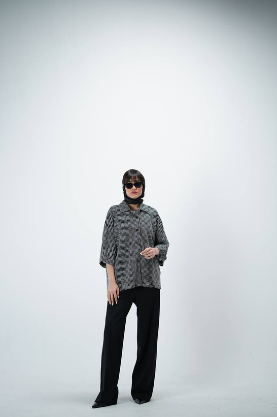 شومیز کنفی زنبوری کد کالا ۸۵۲۱