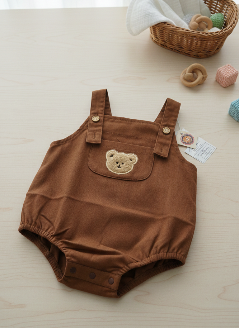 بادی کتان قهوه ای نقلی کد کالا ۸۶۱۳