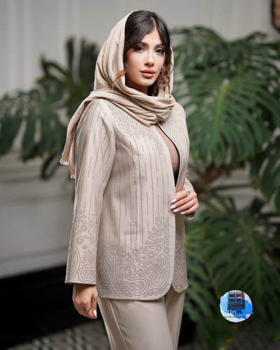 کت و شلوار نگینی کد کالا ۸۷۹۵