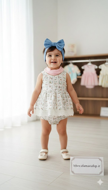 سه تیکه دخترانه نقلی کد کالا ۸۶۰۶