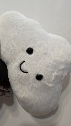 عروسک ابر پرز دار ۳۰سانت کد کالا ۸۶۵۷