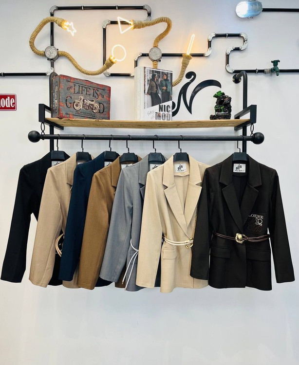 کت تک جیب گلدوزی کد کالا ۸۸۱۸