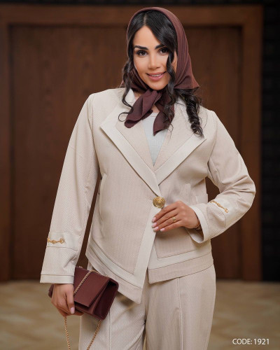 کت و شلوار تک دکمه کد کالا ۸۸۱۷