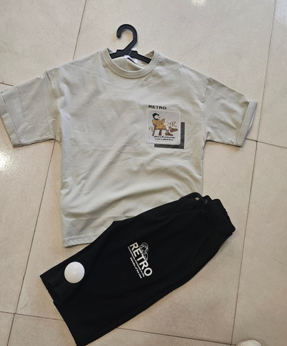 تیشرت شلوارک سایز ۵۰تا۷۰کد کالا ۸۸۵۴