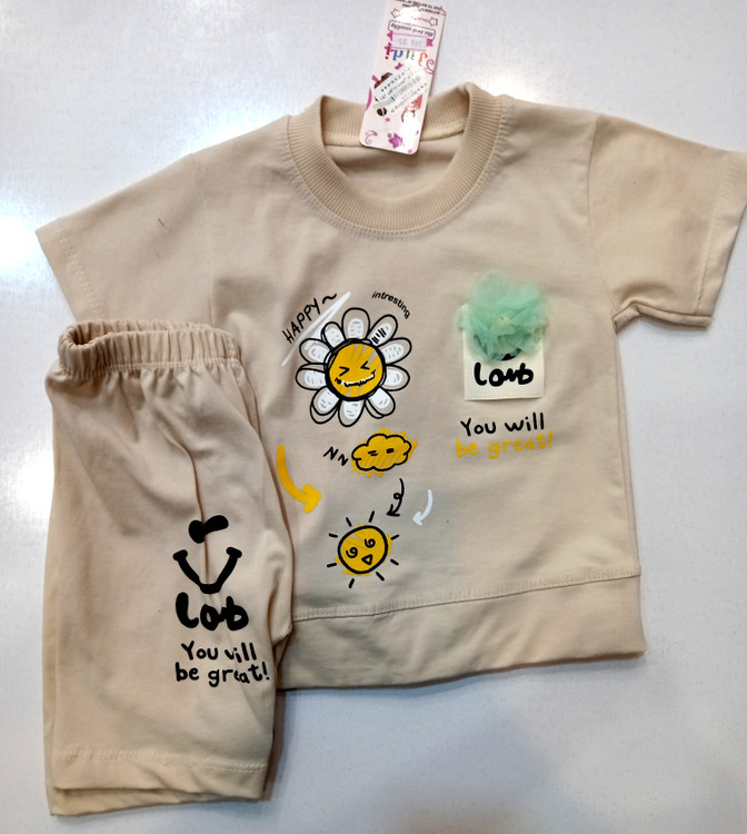 بلوز شورت بچگانه ۳۵تا۴۰ کد8780