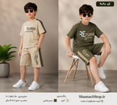 تیشرت شلوارک رترین کد 9090