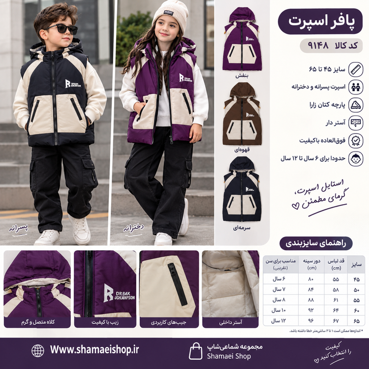 پافر اسپرت کد کالا ۹۱۴۸