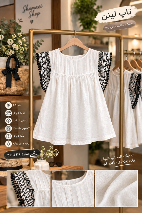 تاپ لینن کد کالا 1111