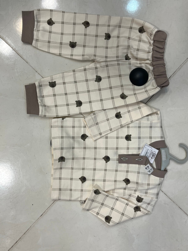 بلند و شلوار الیزابت کرم کد کالا ۹۲۲۸