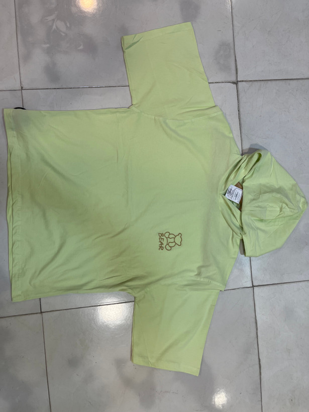 تیشرت پنبه کلاه دار خرس کد کالا ۹۲۹۷
